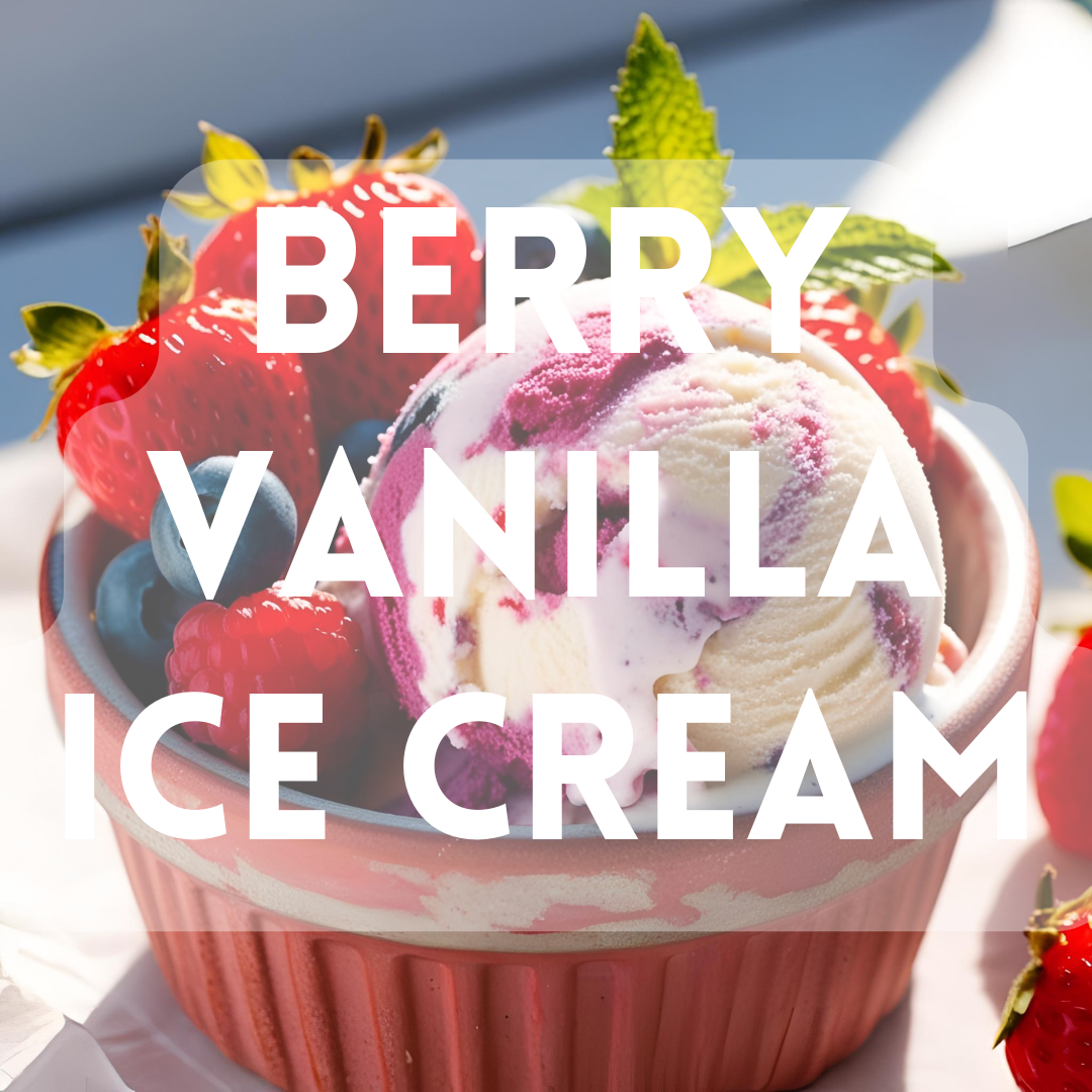 Berry Vanilla Ice Cream - Premium Fragrance Oil