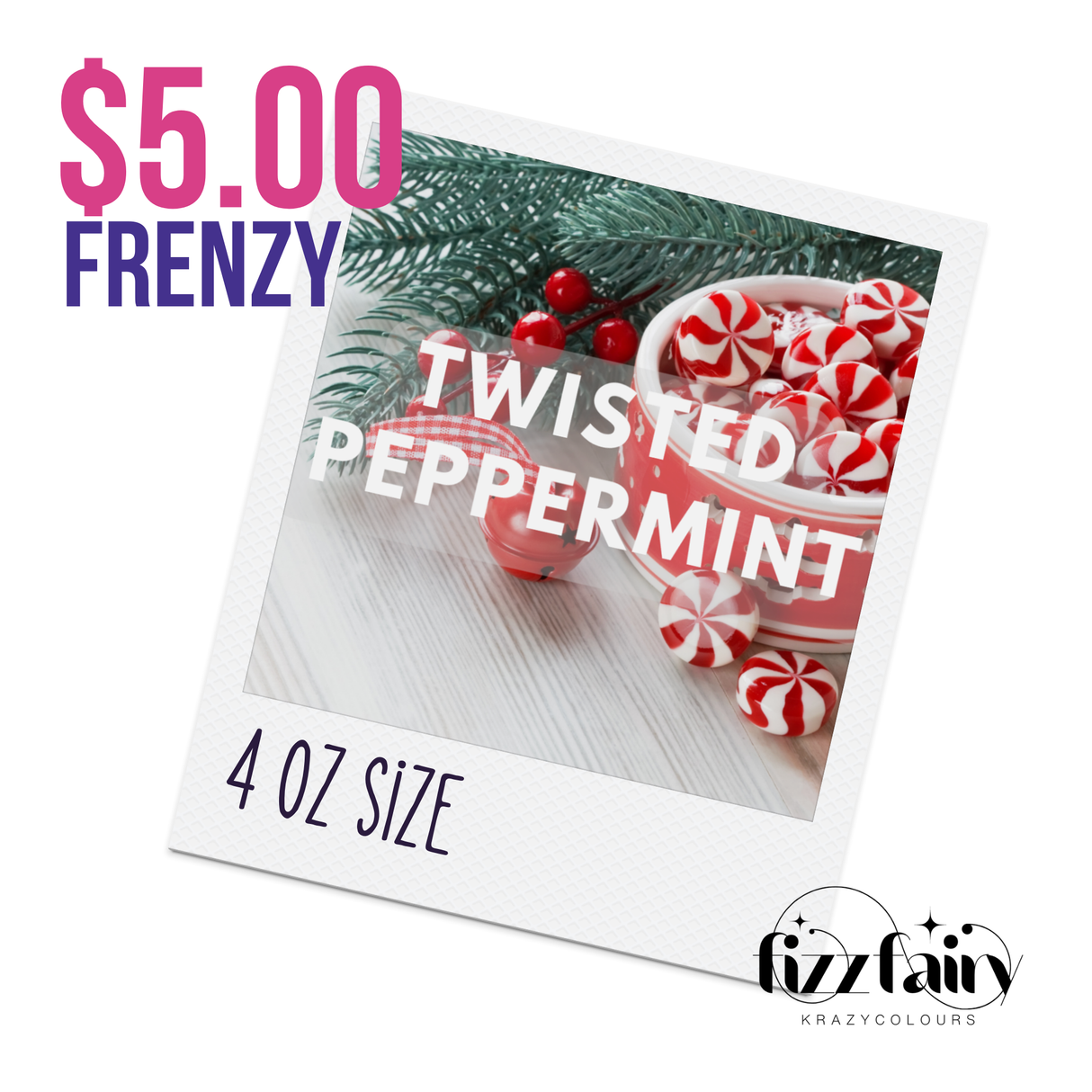 Twisted Peppermint - Premium Fragrance Oil - 4 oz