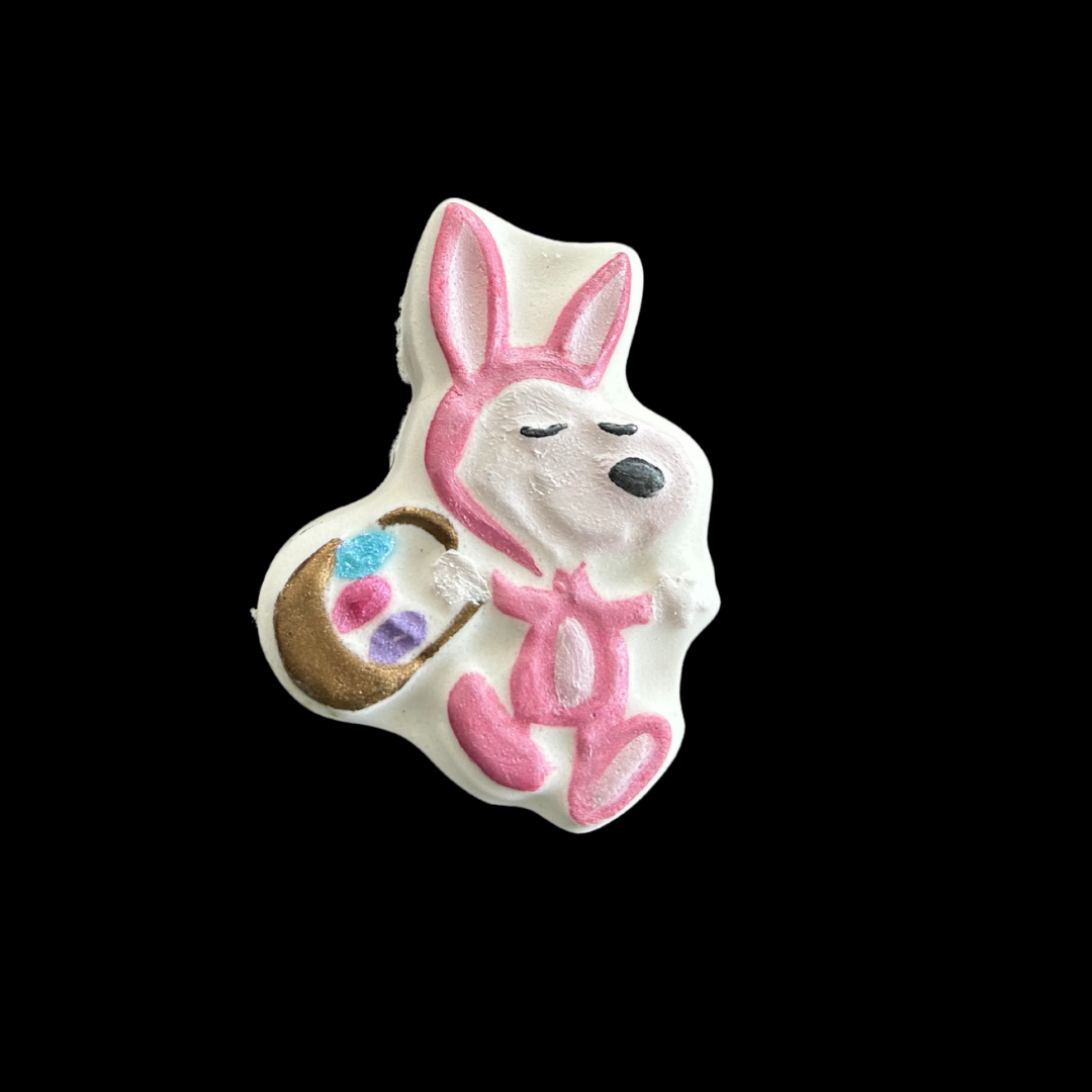 Easter Snoopy Bunny Plastic Hand Mold