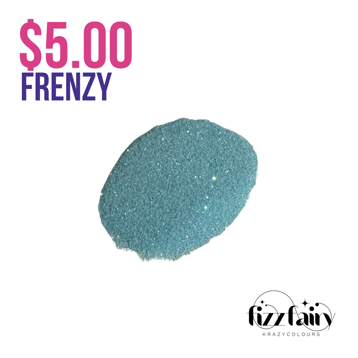 Iridescent Cosmetic Eco-Glitter - Ocean Blue - 50 grams