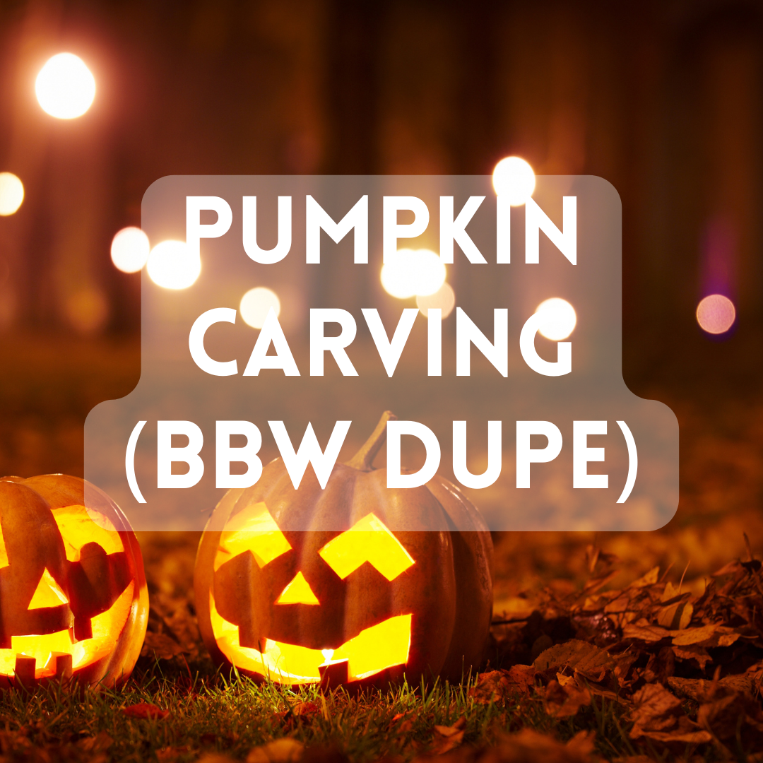 Pumpkin Carving (BBW Dupe) - Premium Fragrance Oil