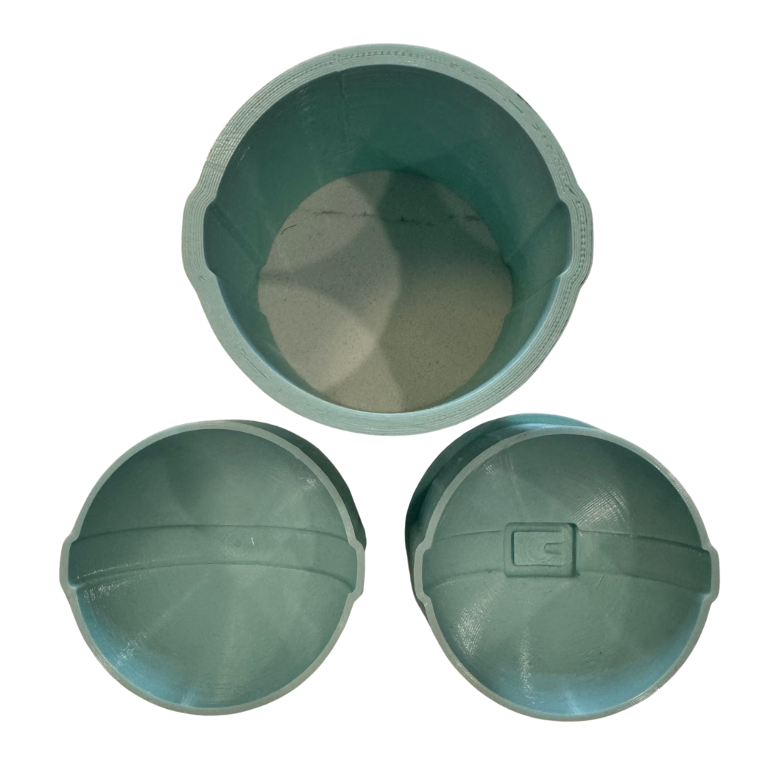 Round Santa Belly - Large Size - 3D Printed Mold