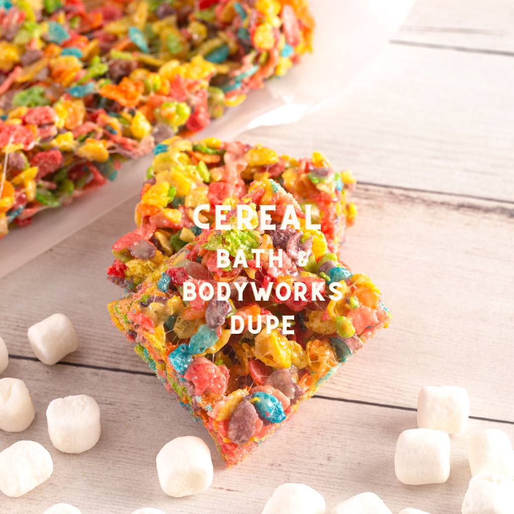 CEREAL MARSHMALLOW BAR Bath and Bodyworks Dupe Fizz Fairy