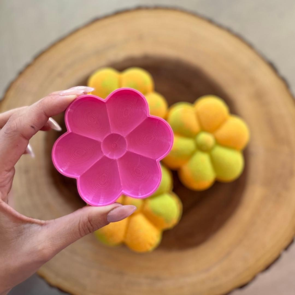 Groovy Flower - 3D Hybrid Mold