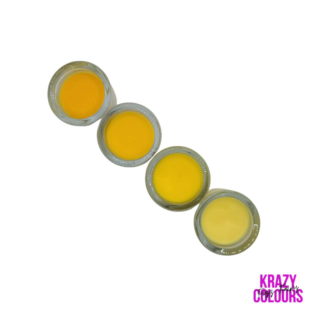 Yellow Candle Wax Dye Chips - Ultra Concentrated