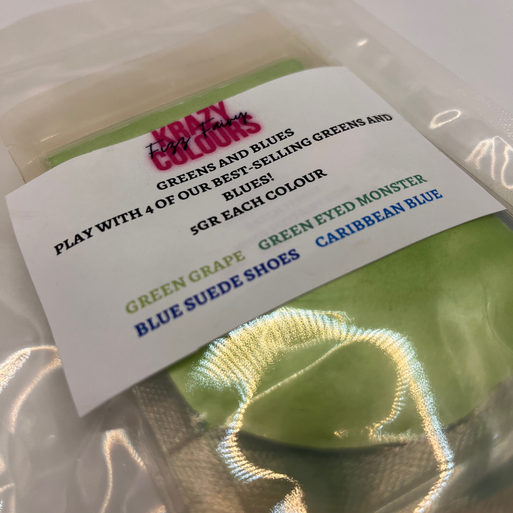 Blue and Green Mica Sample Pack