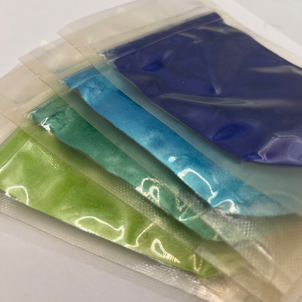 Blue and Green Mica Sample Pack