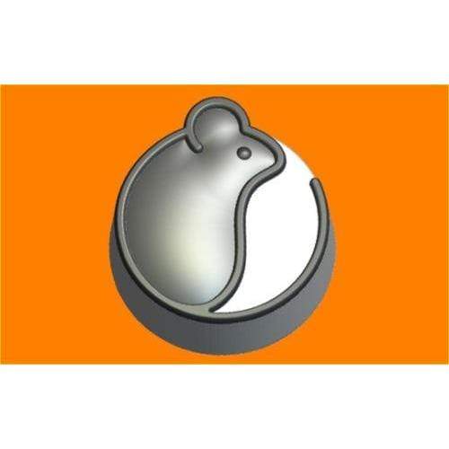 Mouse #3 - Plastic Hand Mold