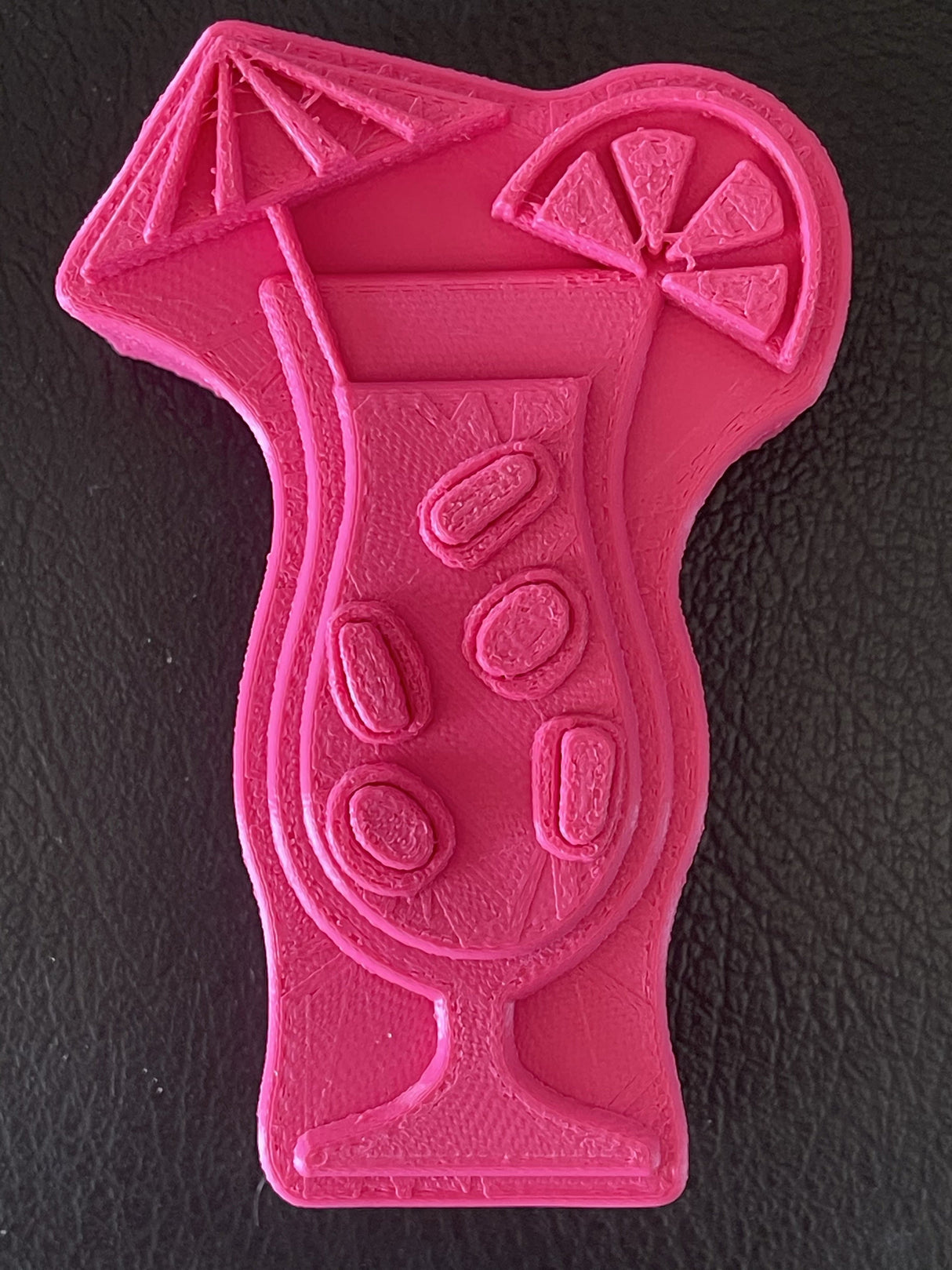 Summer Cocktail Plastic Hand Mold