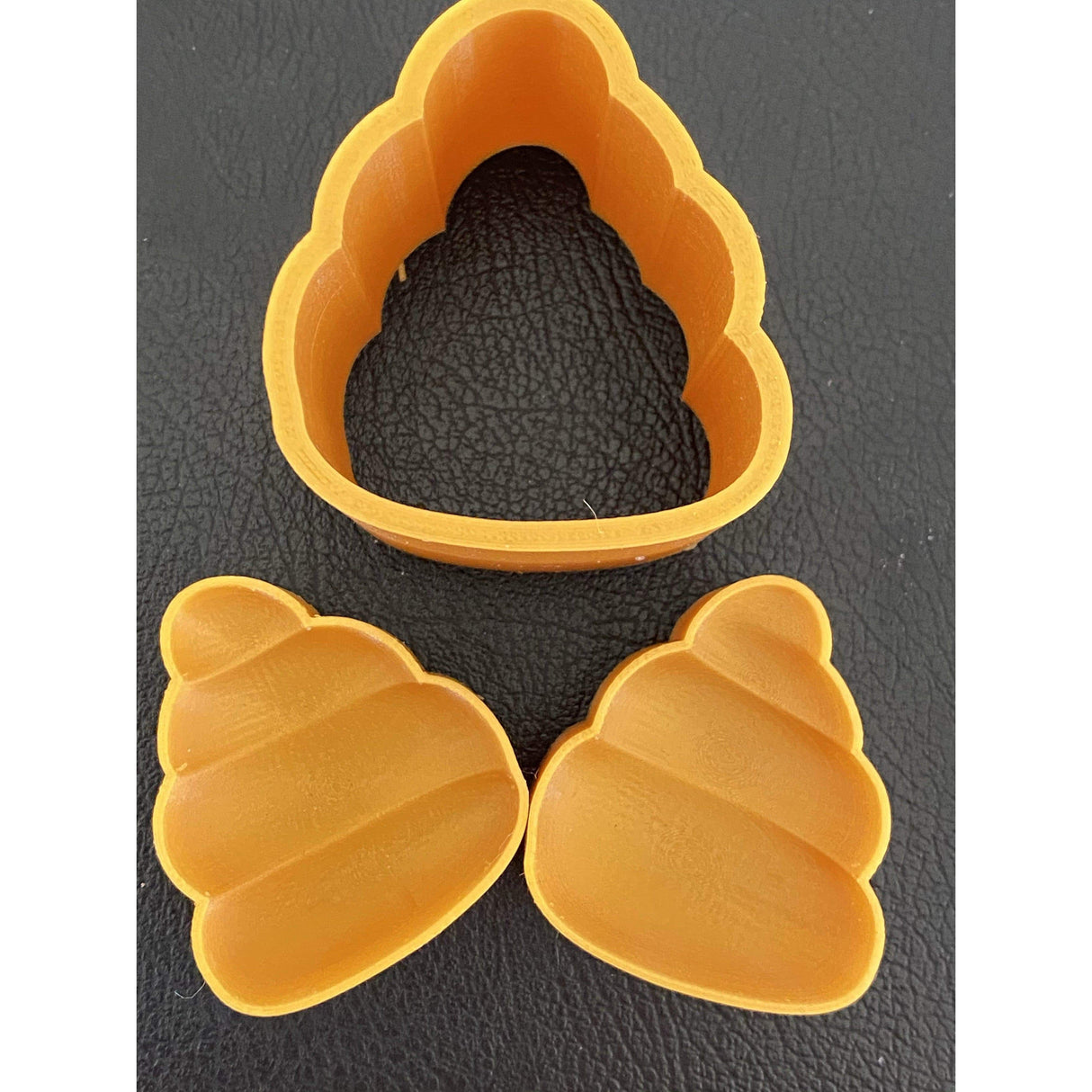 Poop Bath Bomb Mold 3 D Printed