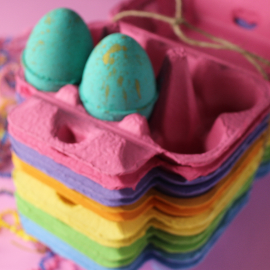 Multi-Coloured Egg Carton Pack