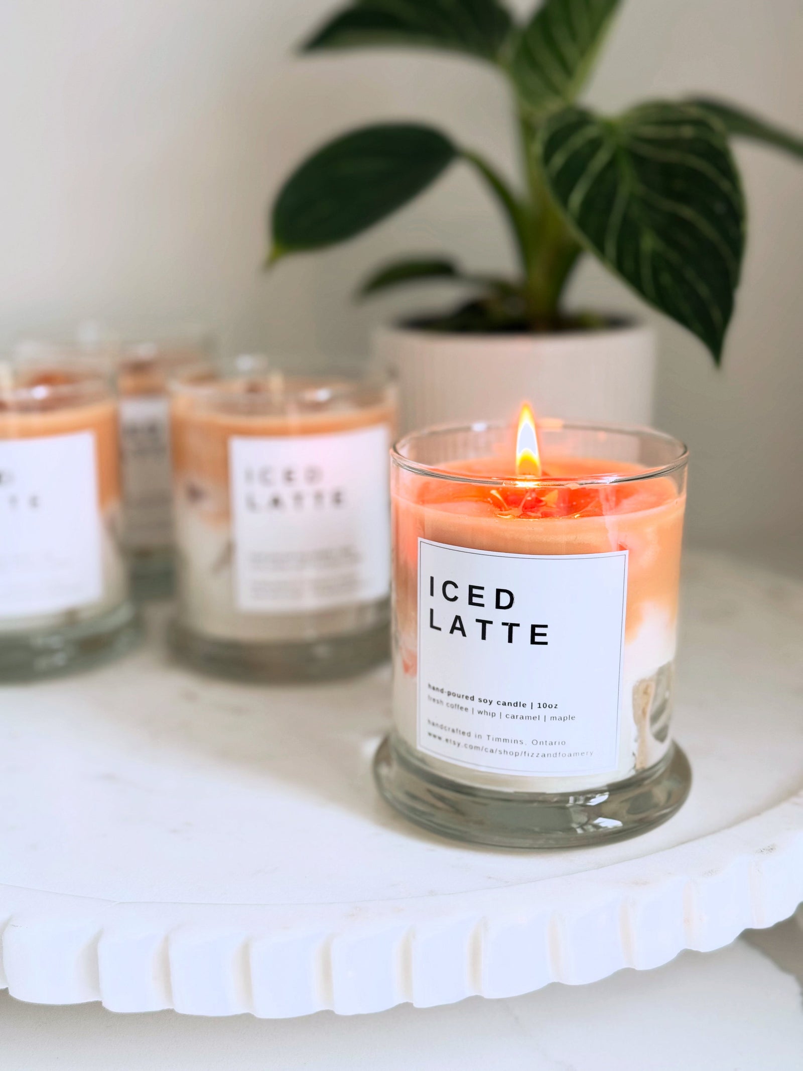 Iced Latte Candle Recipe