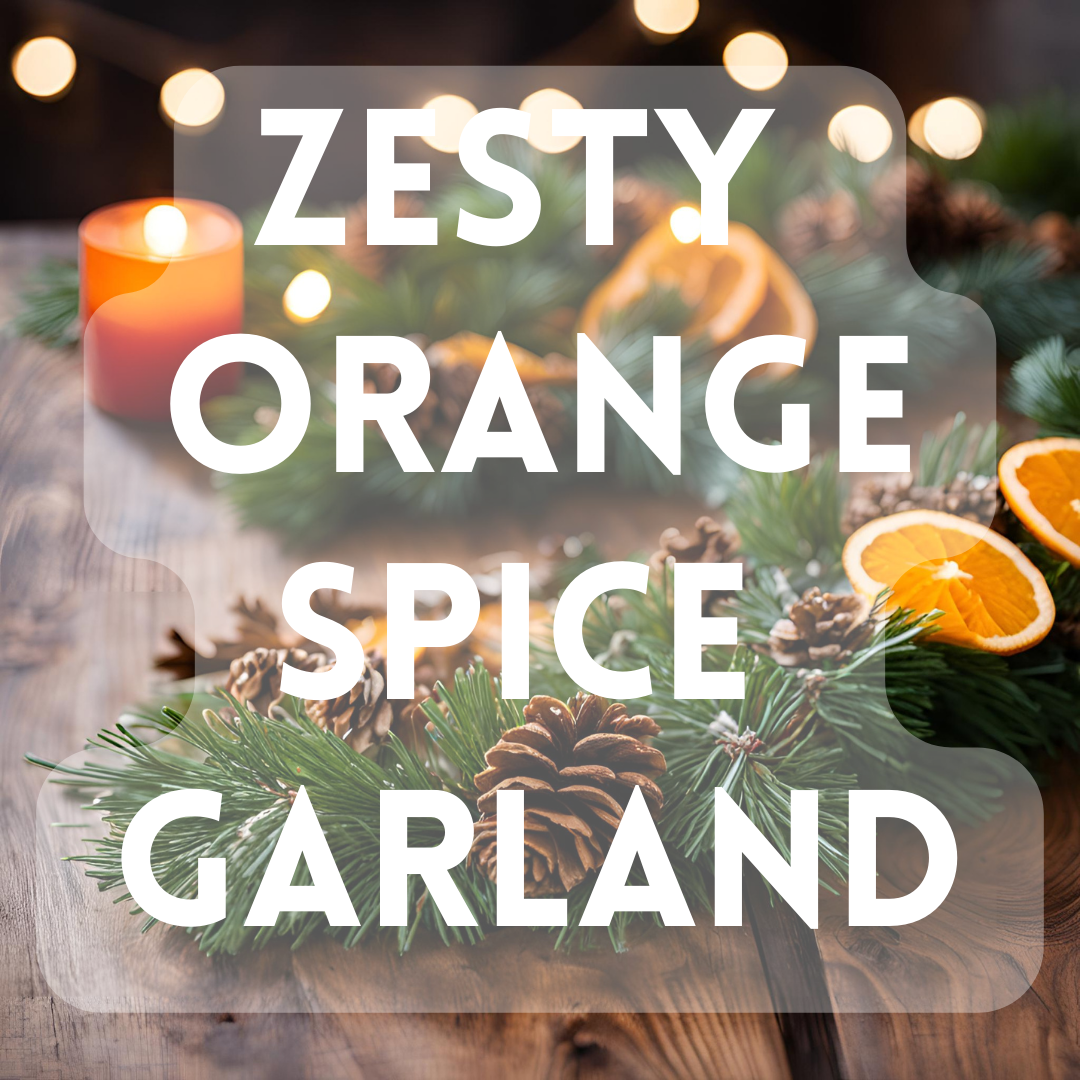 Zesty Orange Spice Garland - Premium Fragrance Oil