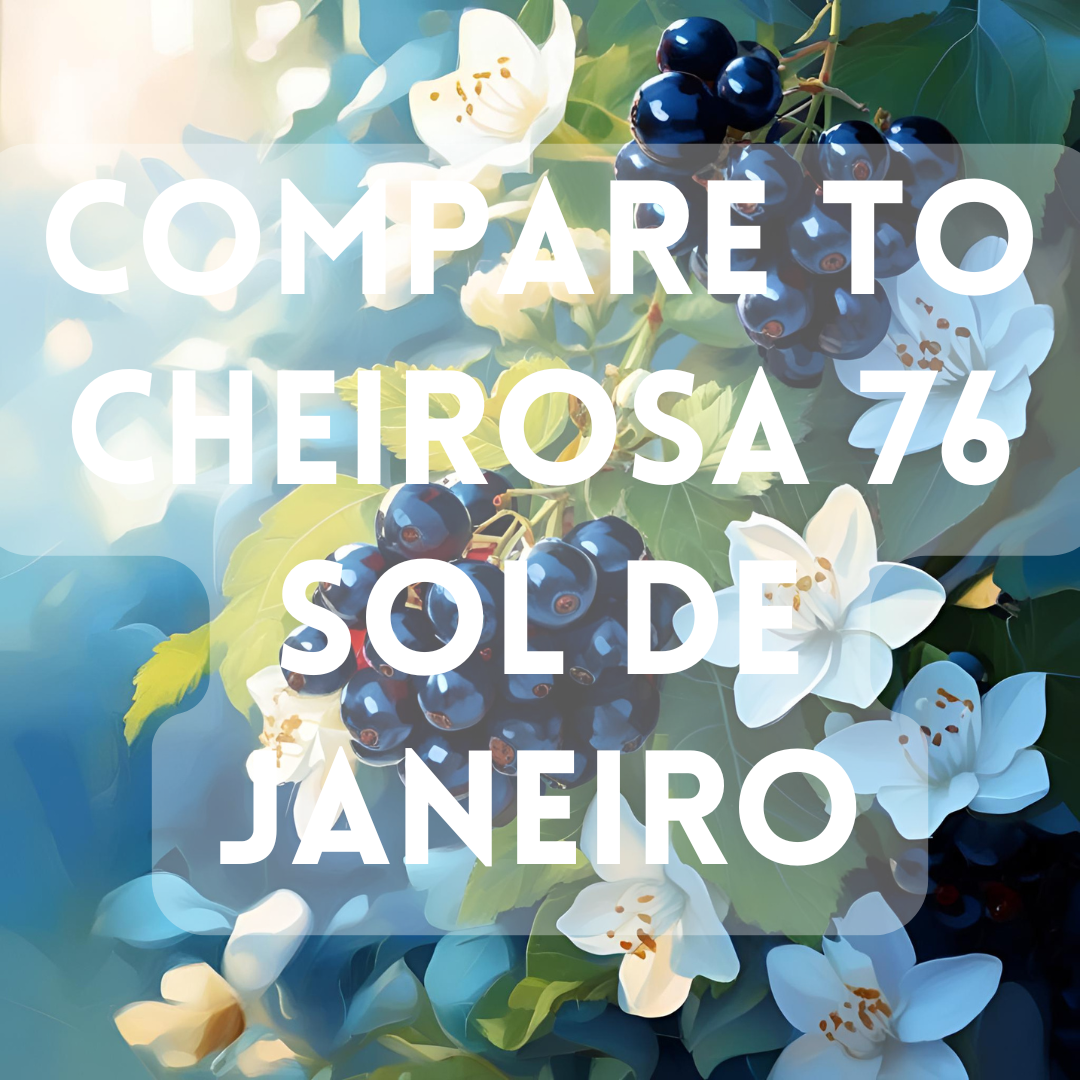 Compare to aroma Cheirosa 76 (Sol de Janeiro Dupe) - Premium Fragrance Oil