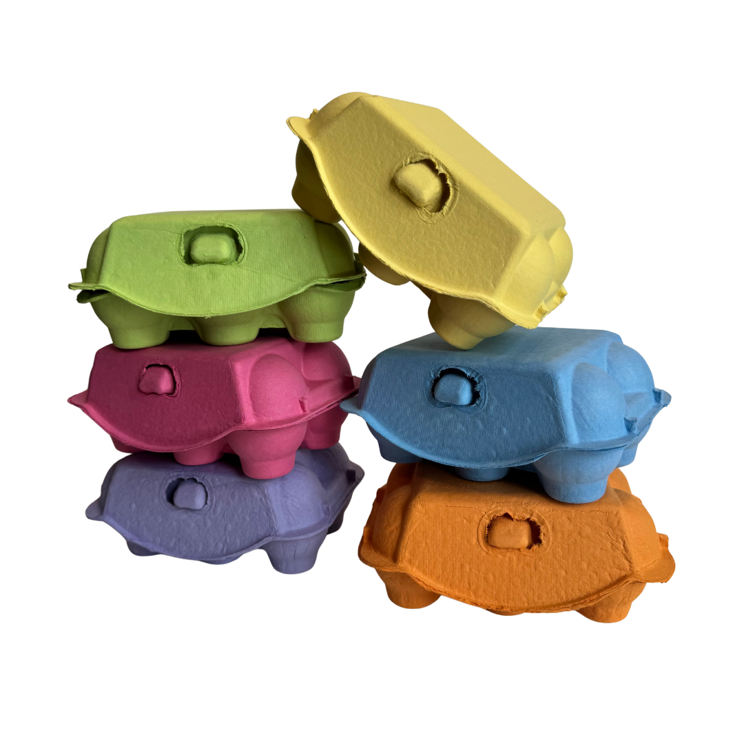 Multi-Coloured Egg Carton Pack