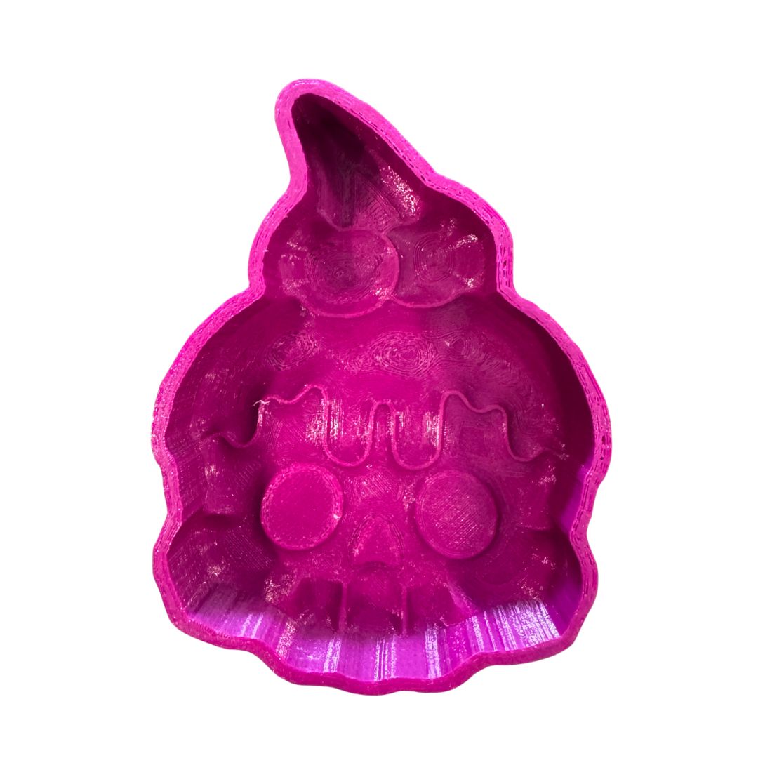 Skull with a Cherry on Top - 3D Hybrid Mold