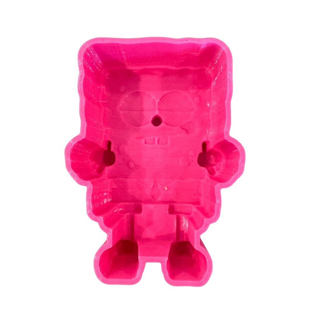 SpongeBob Lollipop Chocolate Candy Soap Crayon Mold – Fun Plastic Mold For DIY Treats