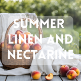 Summer Linen and Nectarine - Premium Fragrance Oil