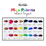 Mica Paint Palette - With 24 Mica Powders