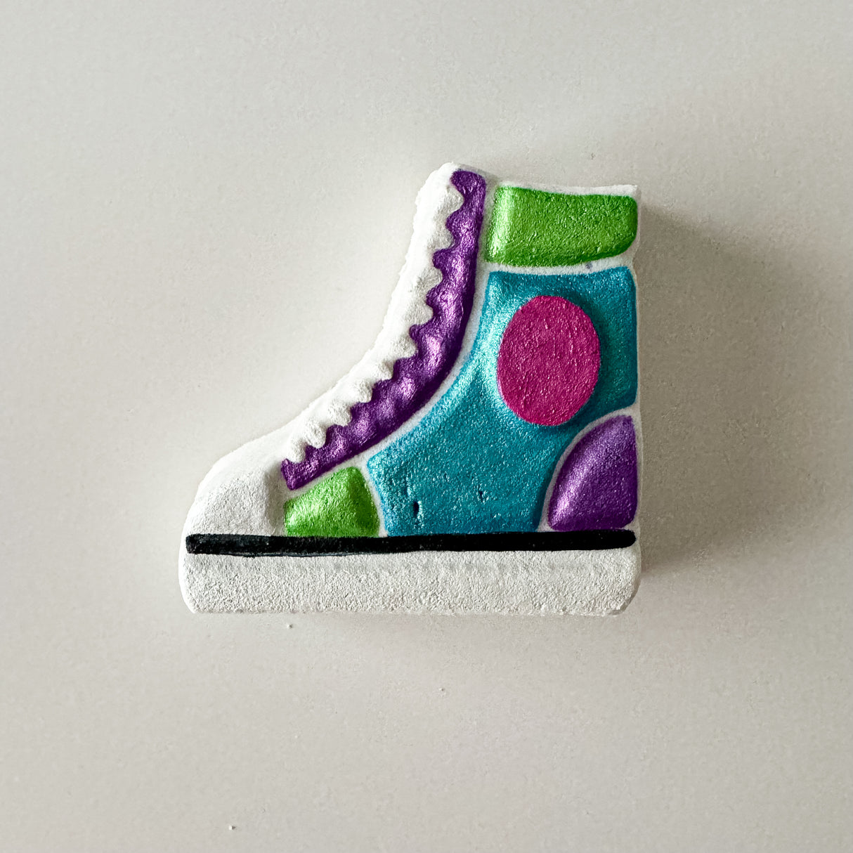 Retro Sneaker Plastic Hand Mold