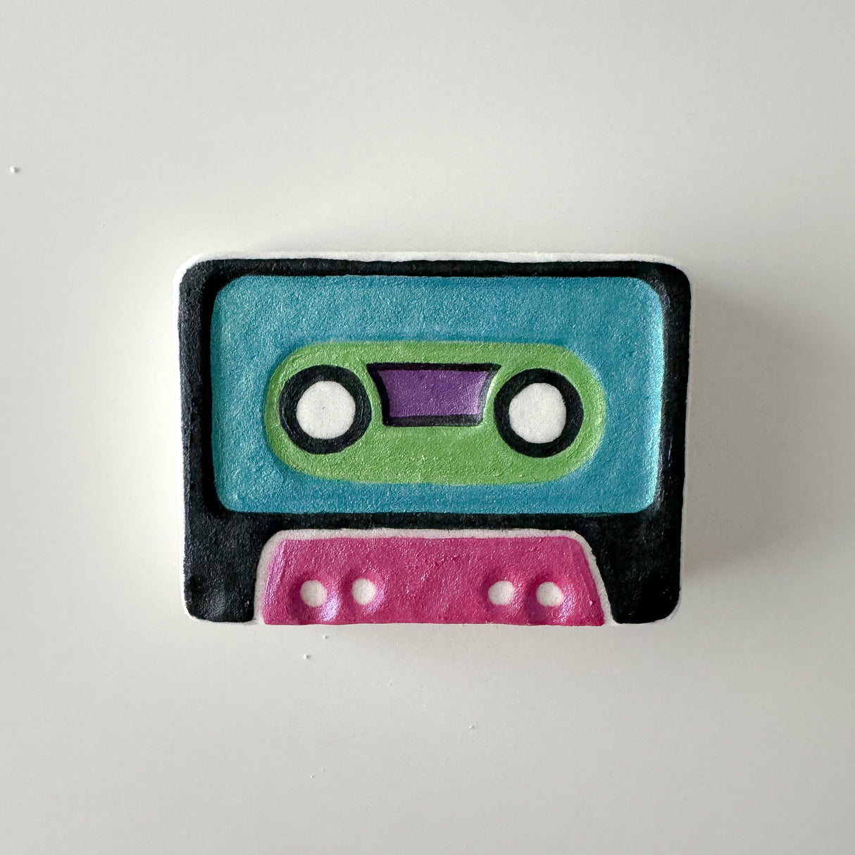 Retro Casette Plastic Hand Mold