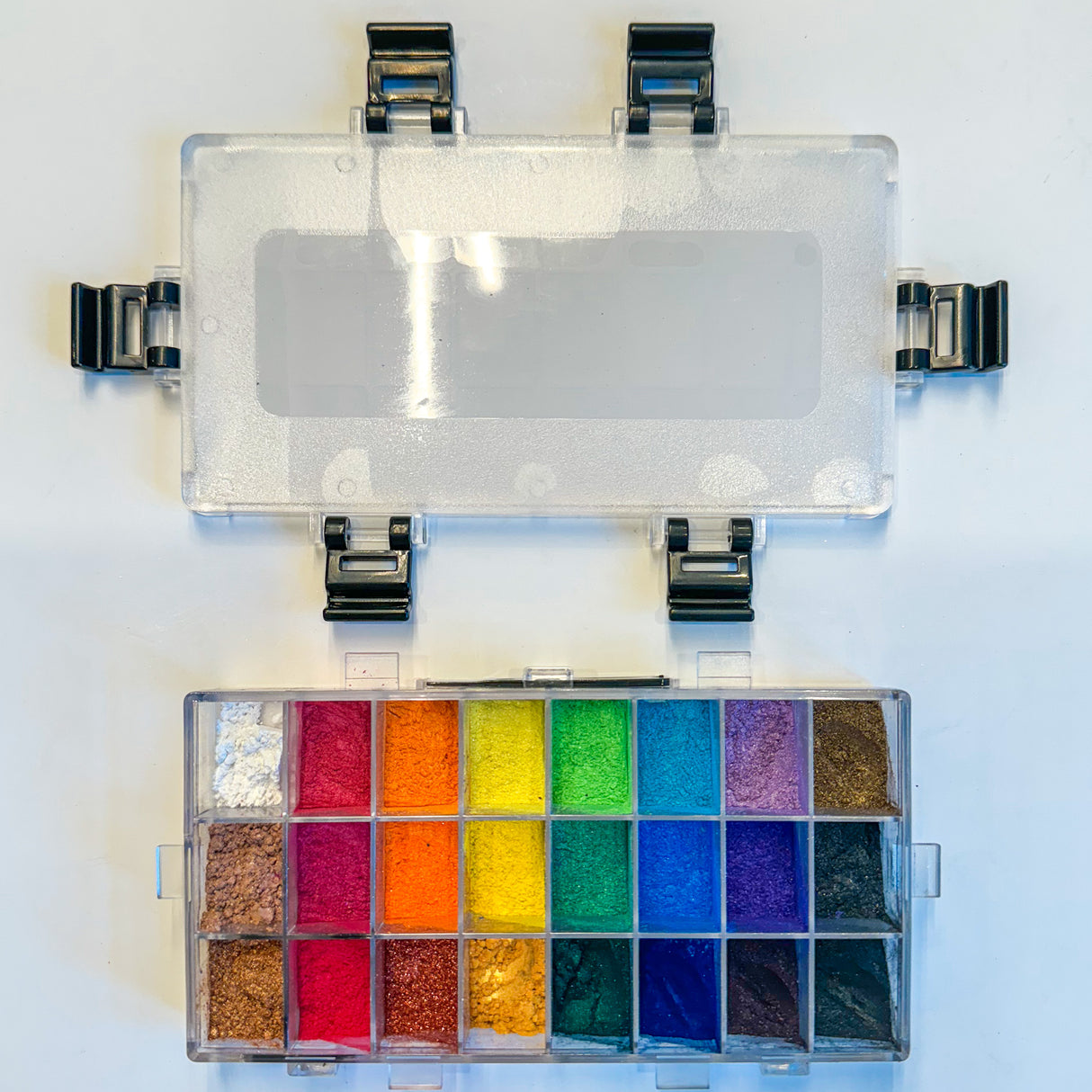 Mica Paint Palette - With 24 Mica Powders