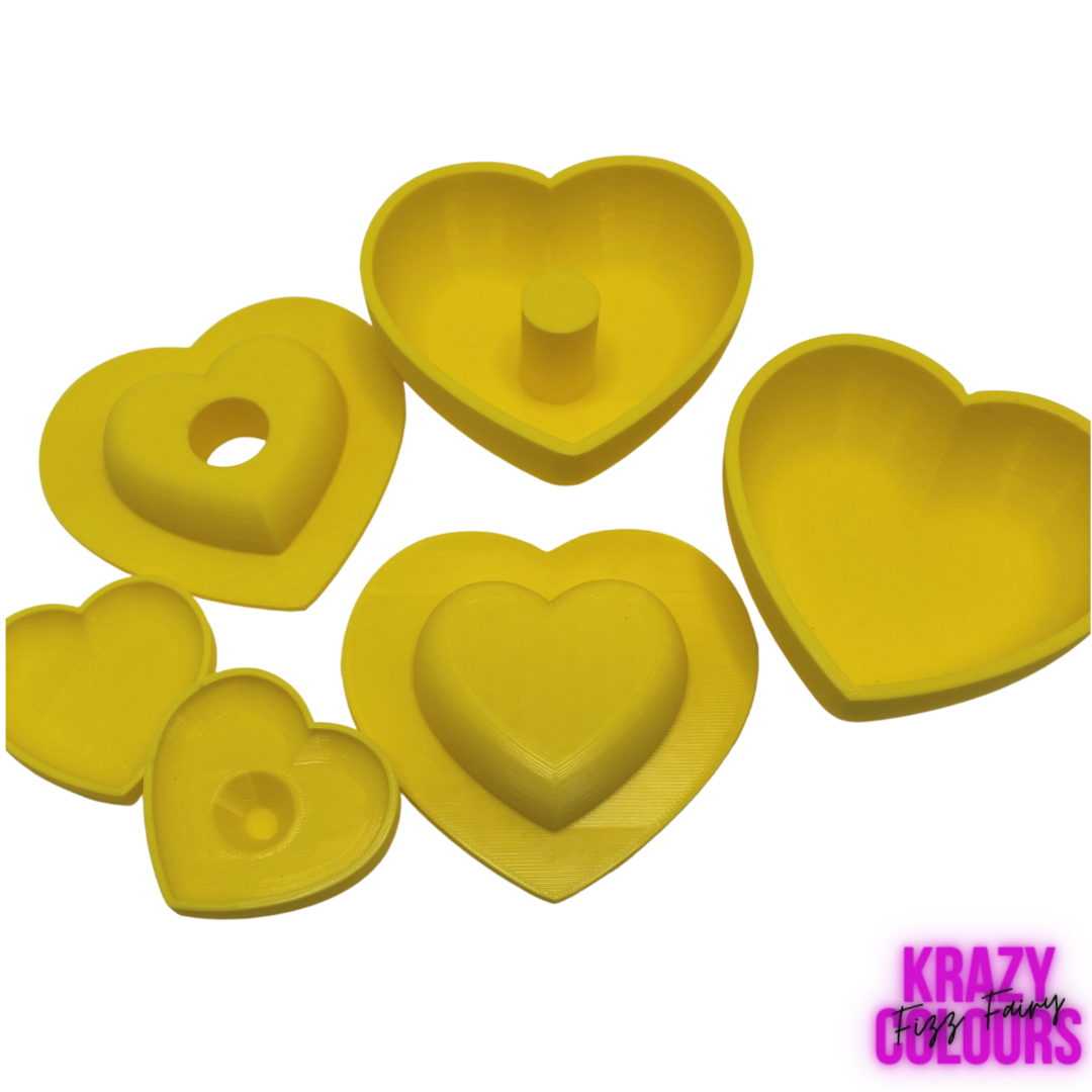 Heart Bombshell 3D Printed Mold