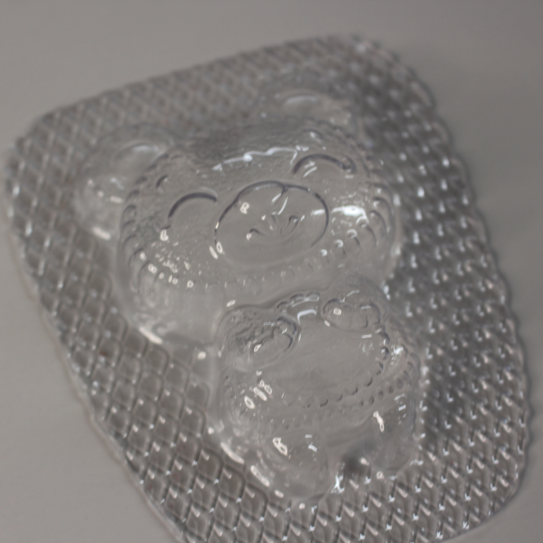 Baby Bear Plastic Hand Mold