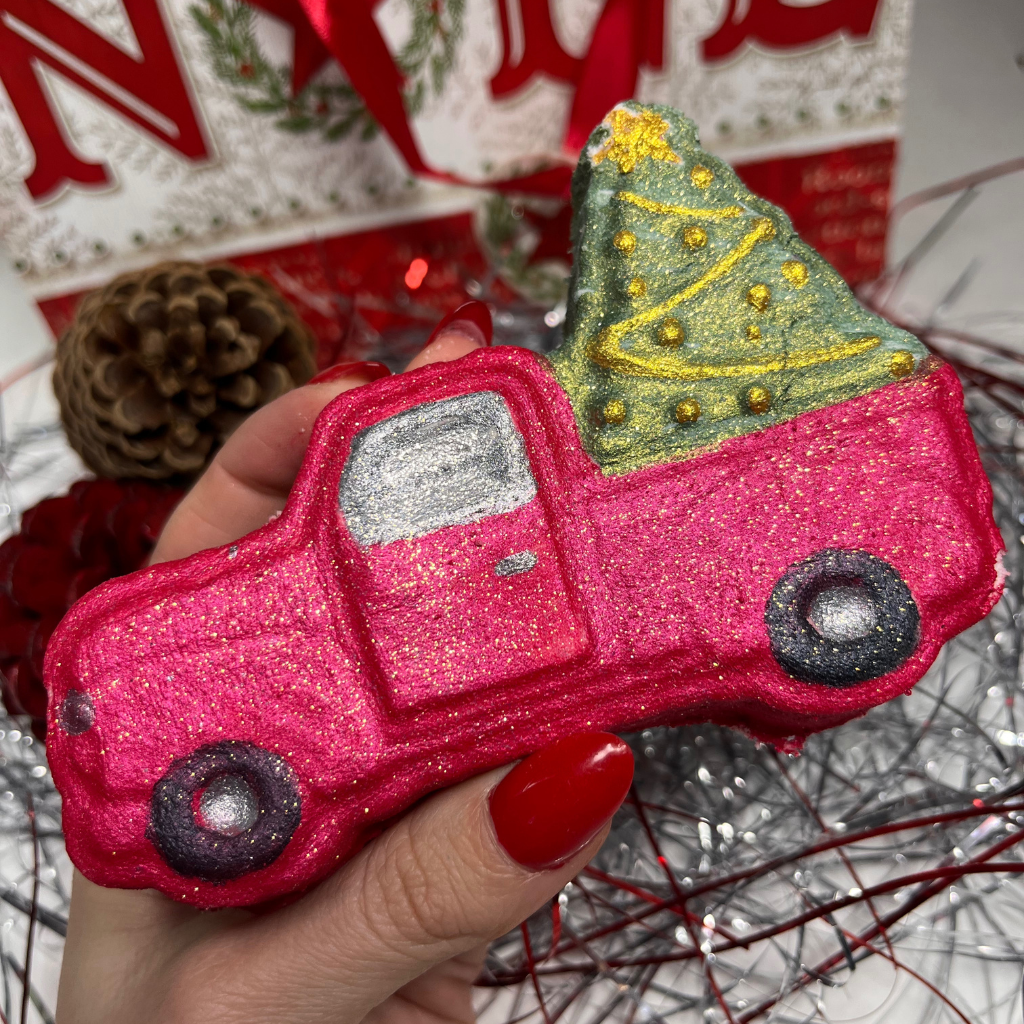 Christmas Truck Plastic Hand Mold