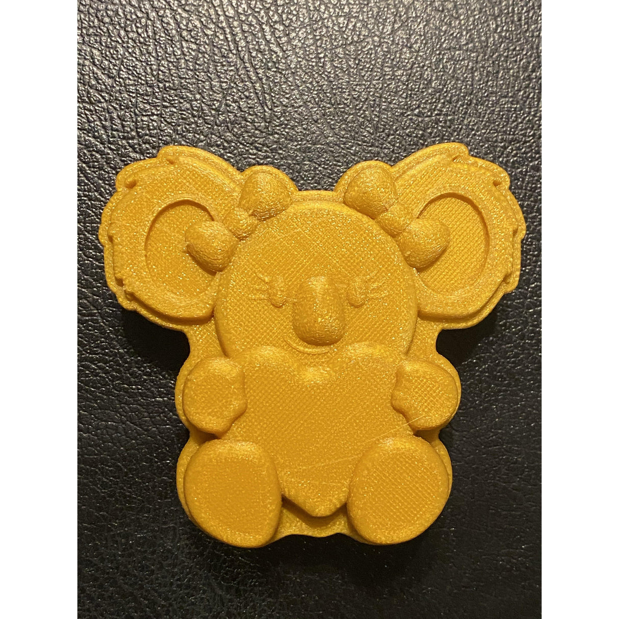 Koala Bear with Heart Plastic Hand Mold