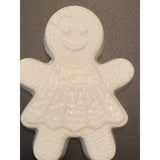 Gingerbread Girl Plastic  Hand Mold