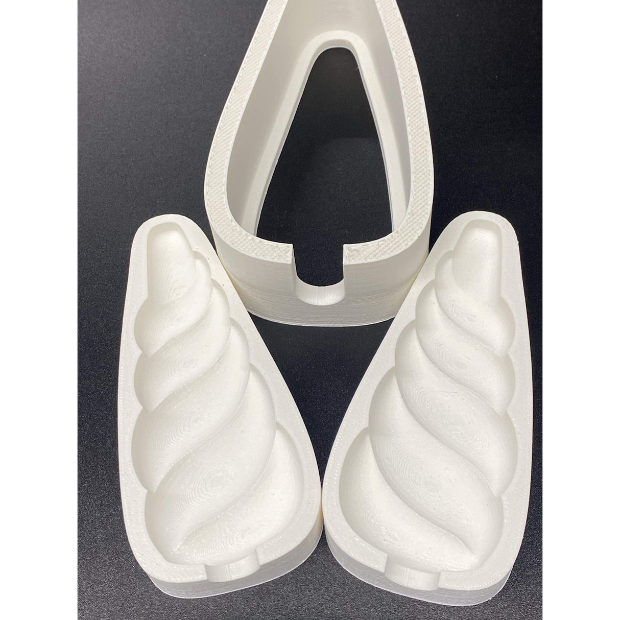 Unicorn Horn Popsicle Bath Bomb Mold 3 D Printed