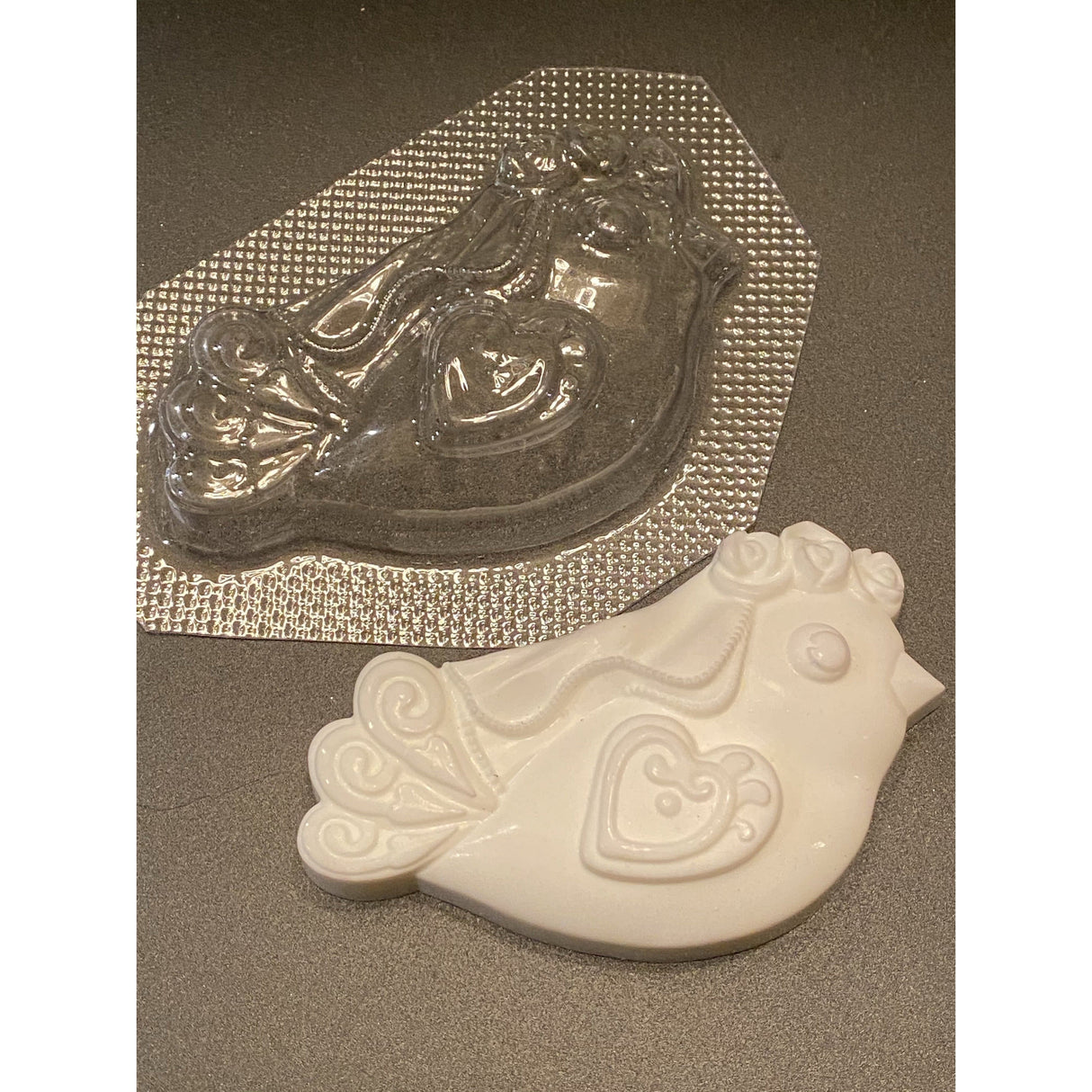 Lovebird Bride Plastic Hand Mold