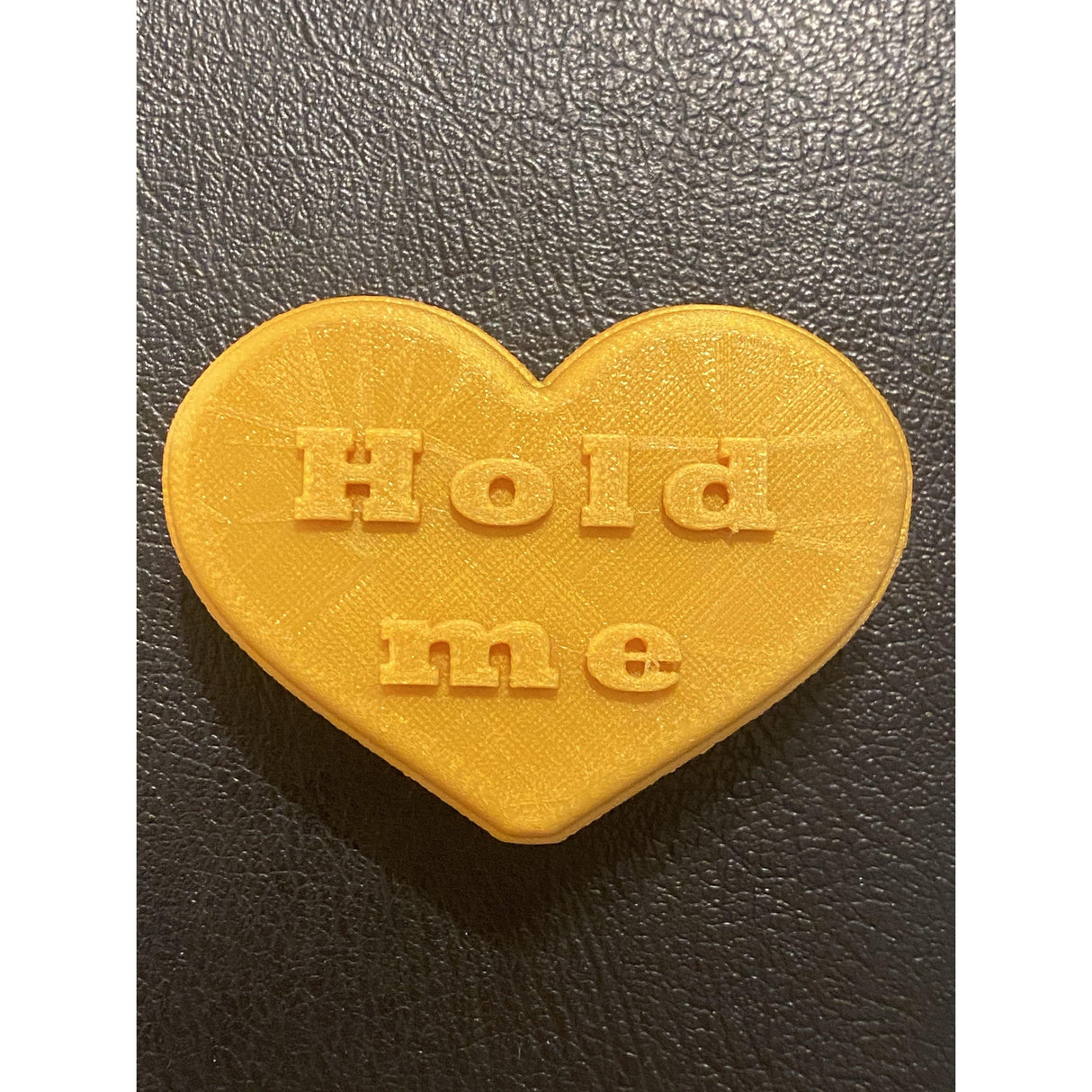 Hold Me Concersation Heart Plastic Hand Mold