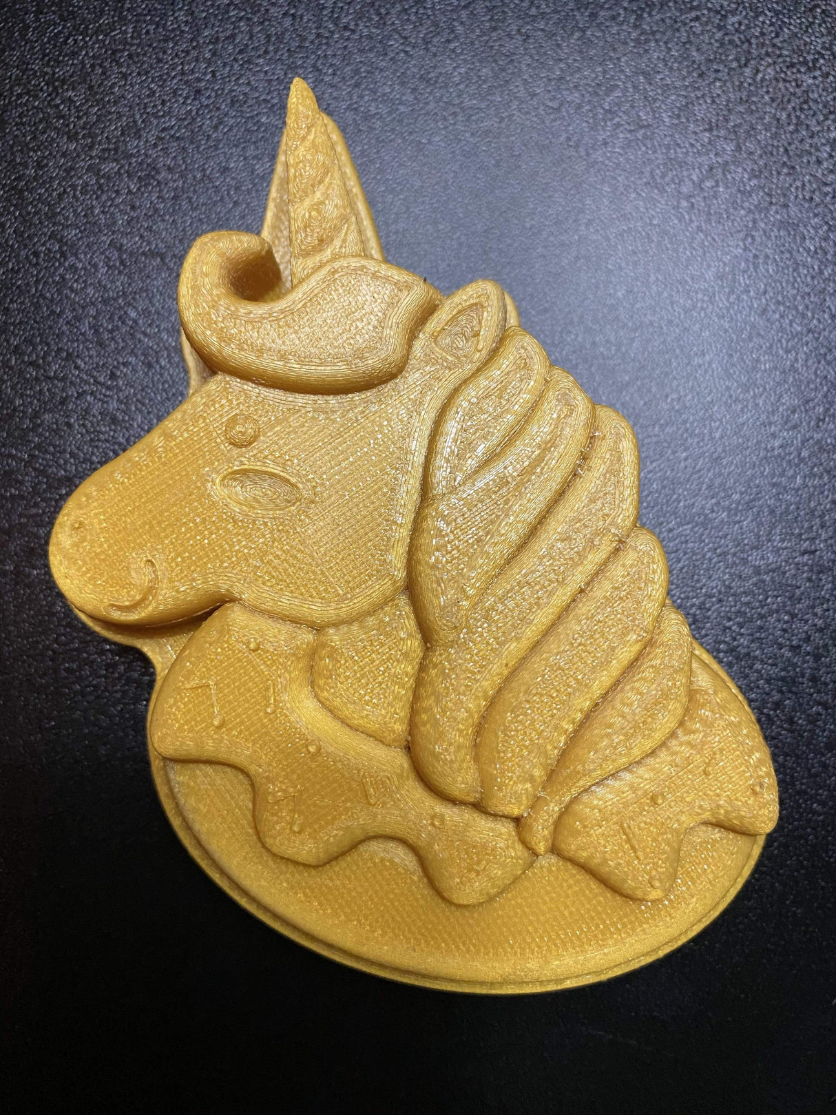 Unicorn in Donut Plastic Hand Mold