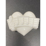 I Love  Music Plastic Hand Mold