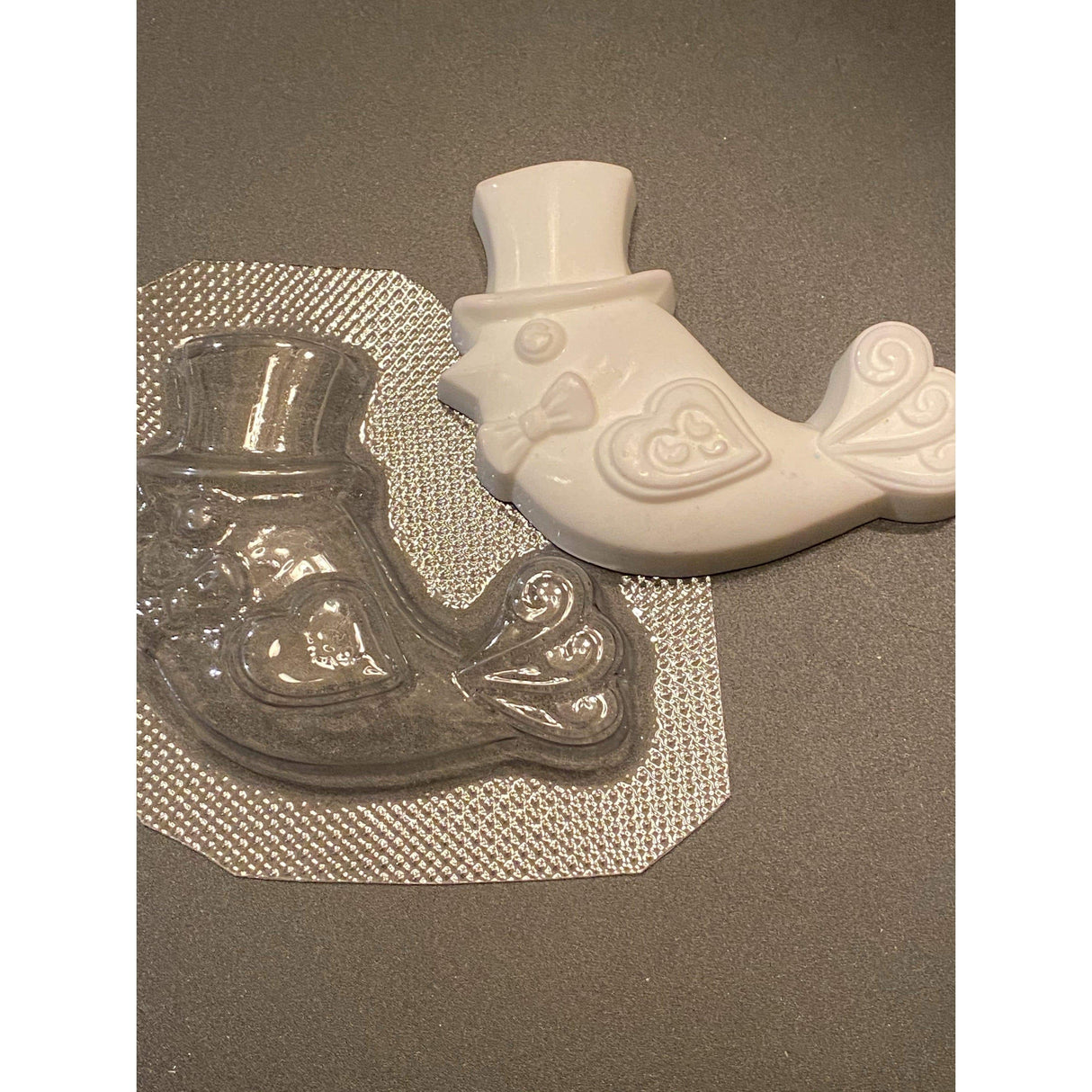 Lovebird Groom Plastic Hand Mold