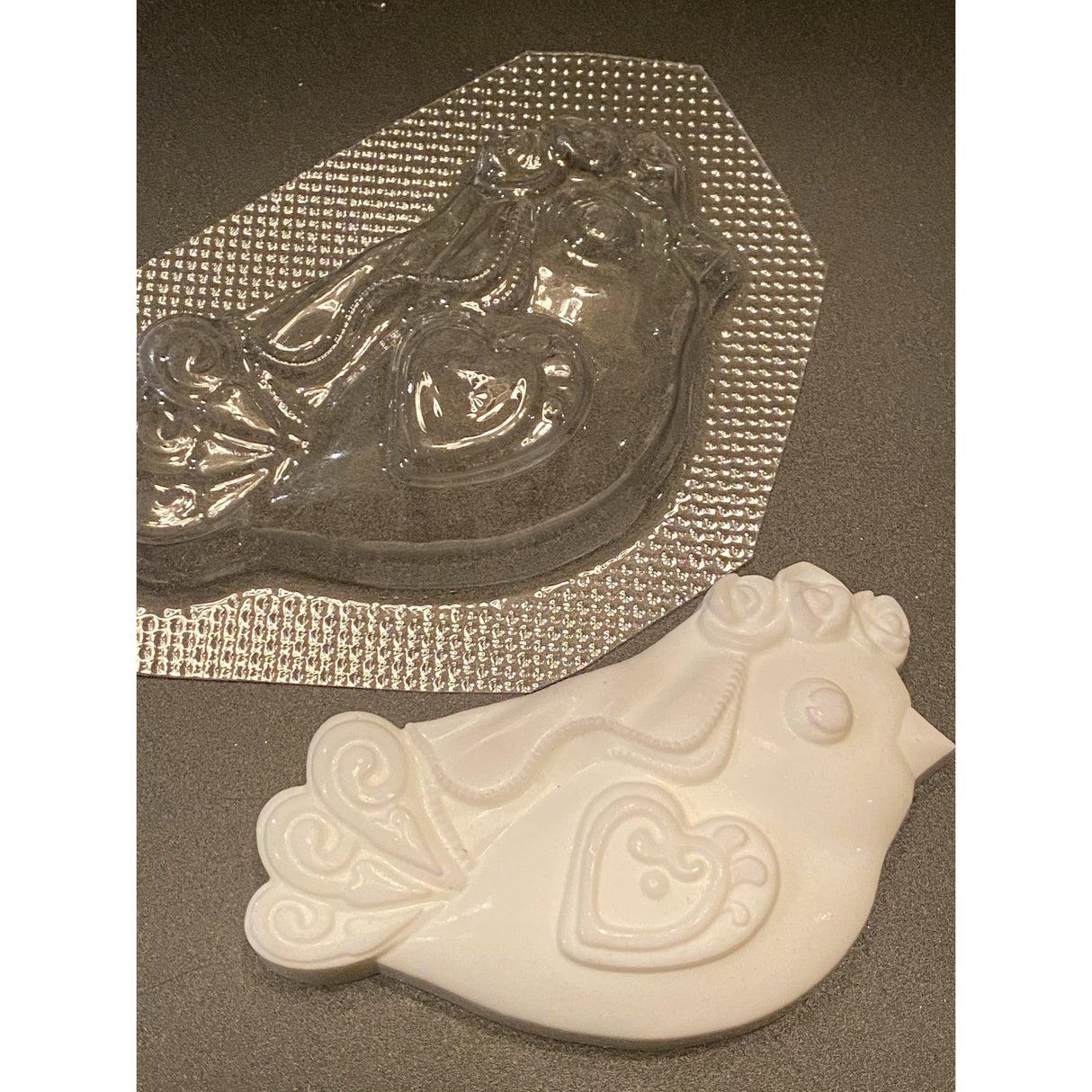 Lovebird Bride Plastic Hand Mold