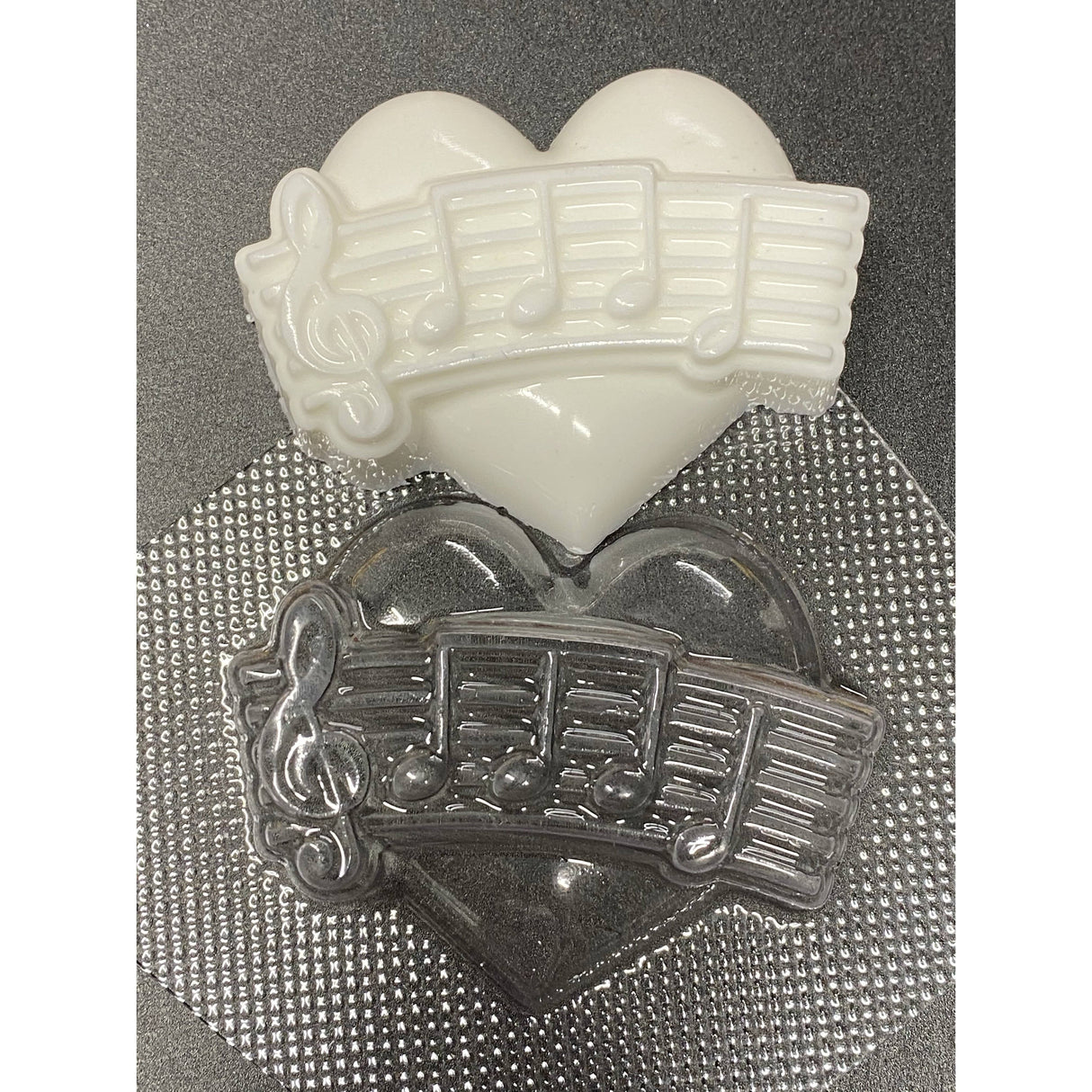 I Love  Music Plastic Hand Mold