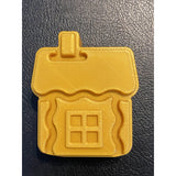 Gingerbread Bread House 1 Plastic Hand Mold