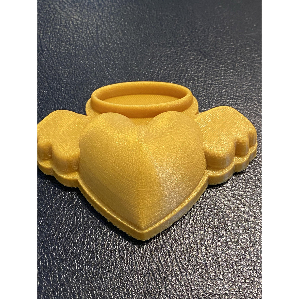 Angel Heart with Wings/Halo Plastic Hand Mold