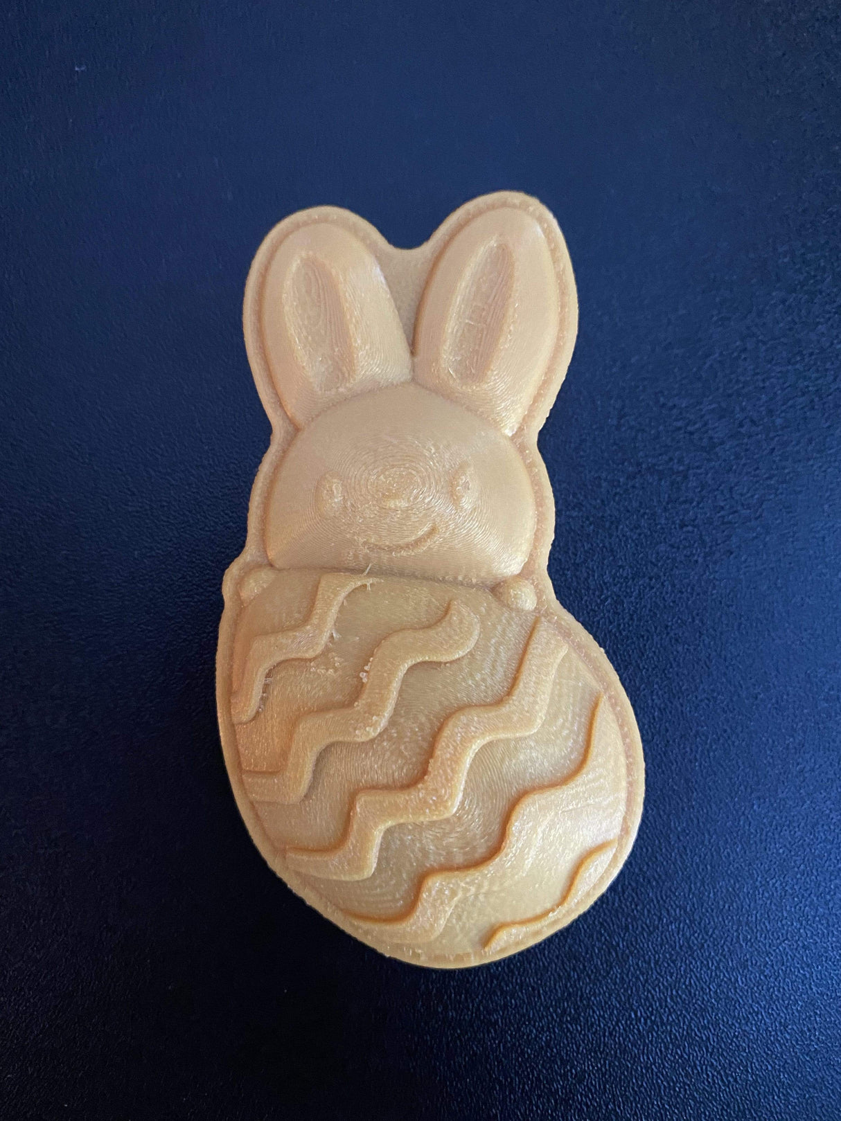 Bunny with Egg #2 Plastic Hand Mold