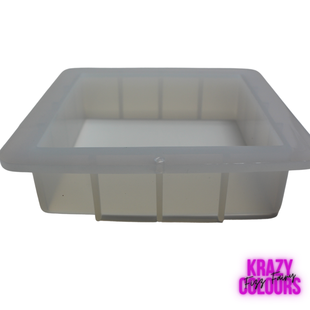 Square Silicone Soap Mold CLEARANCE