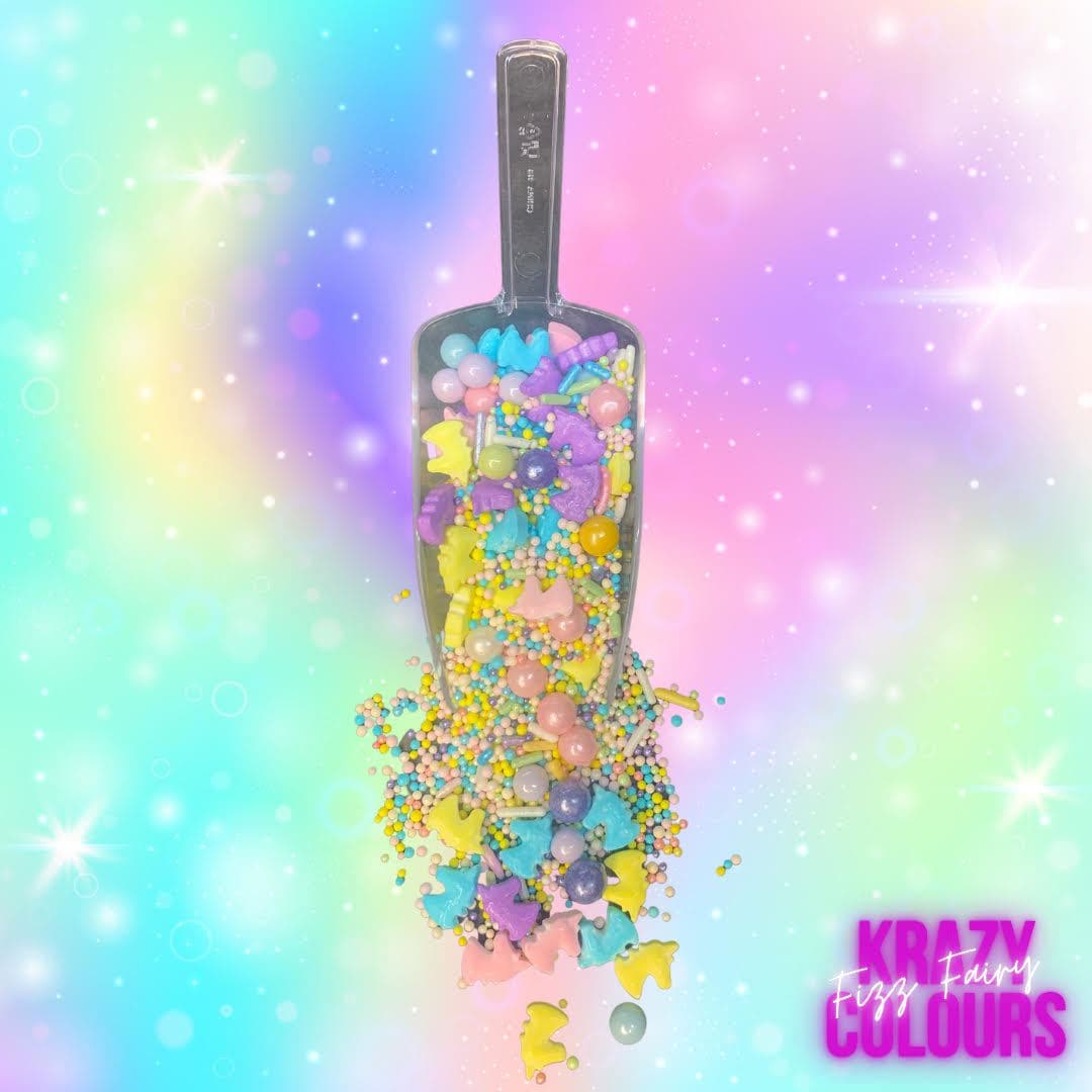 Unicorn Fluff Candy Sprinkles  Fizz Fairy Krazycolours Inc.
